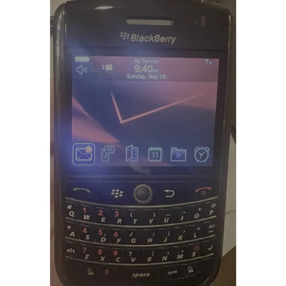 Copied - BlackBerry 9630 Verizon CDMA 3G QWERTY Bar Phone 512MB 3.2MP Black